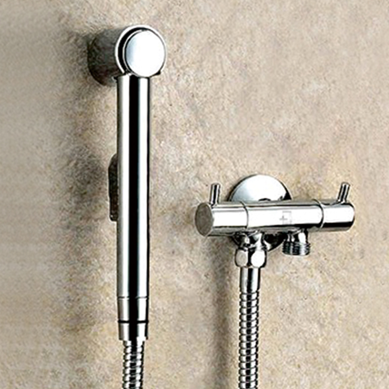 1F0118 One Setting classical ABS high pressure toilet spray bidet handheld shattaf for bathroom-1111